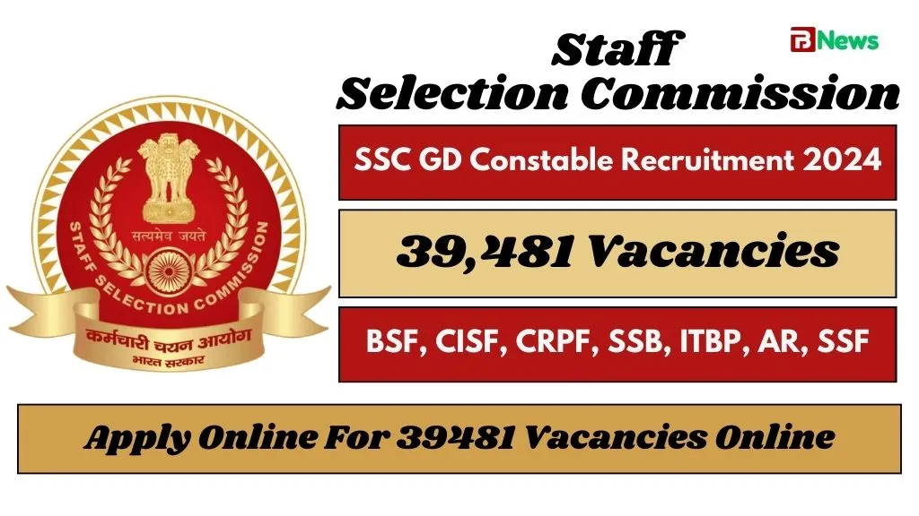 SSC GD Constable Recruitment 2024