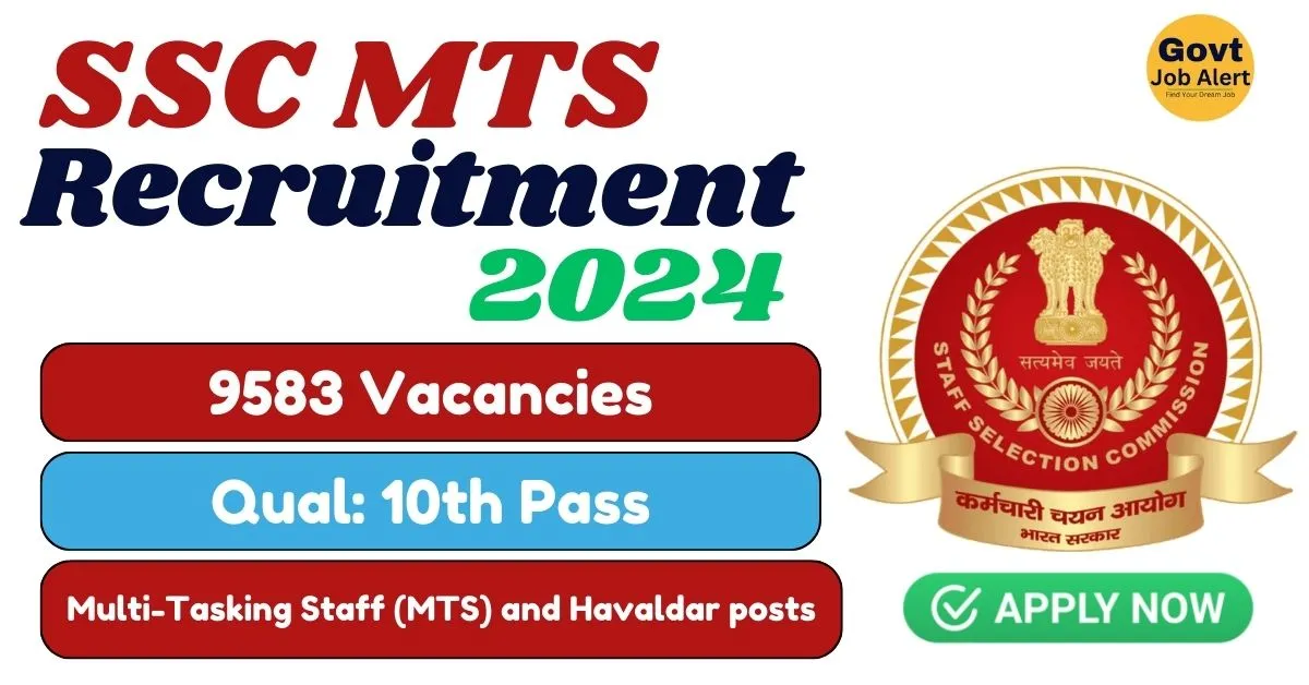 SSC MTS Recruitment 2024